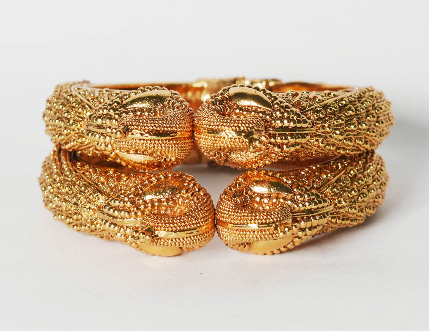 Antique Peacock Design Bracelet Kada for Women & Girl, Traditional Look Brass Jewelry Collection for Ladies