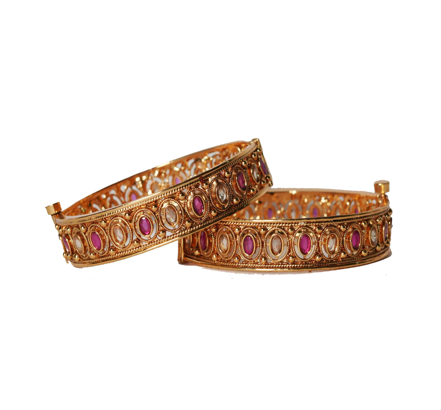 Stylish Brass Kada for Women & Girl, Traditional Look Jewelry Collection Ladies - The Golden Cascade