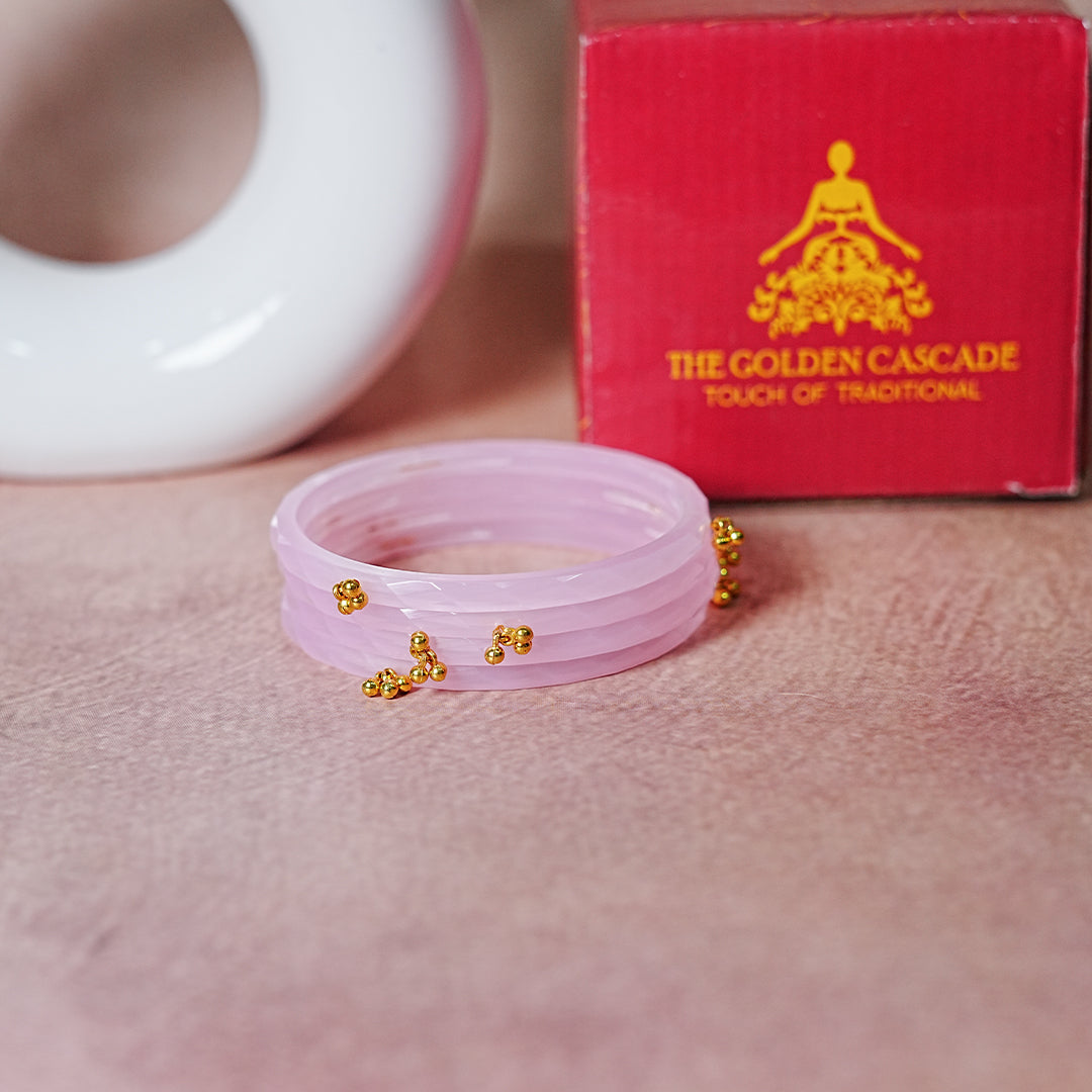 Acrylic kada Bangle for Women & Girls (pack of 4)