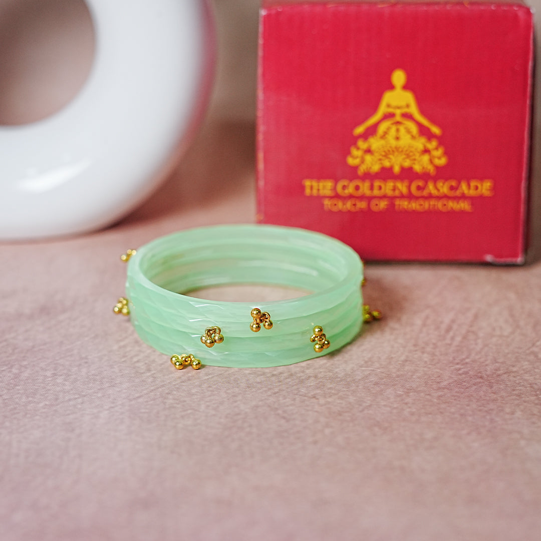 Acrylic kada Bangle for Women & Girls (pack of 4)