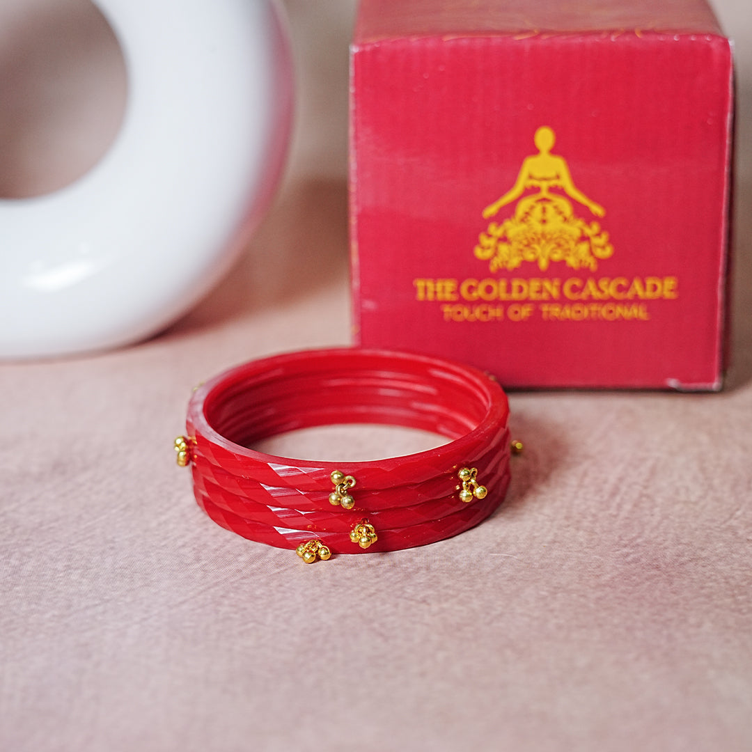 Acrylic kada Bangle for Women & Girls (pack of 4)