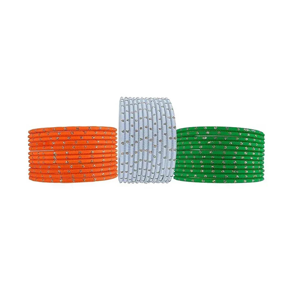 dotted_metal_bangle - The Golden Cascade