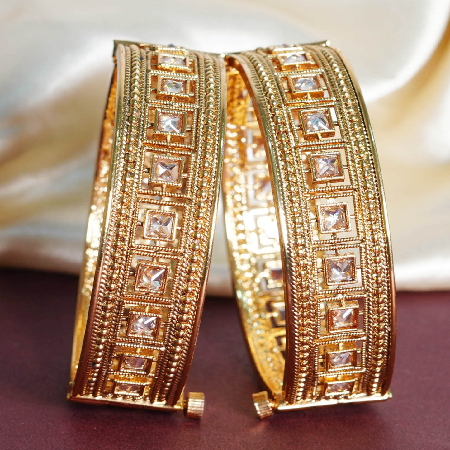 Antique Bracelet Brass Kada for Women & Girls