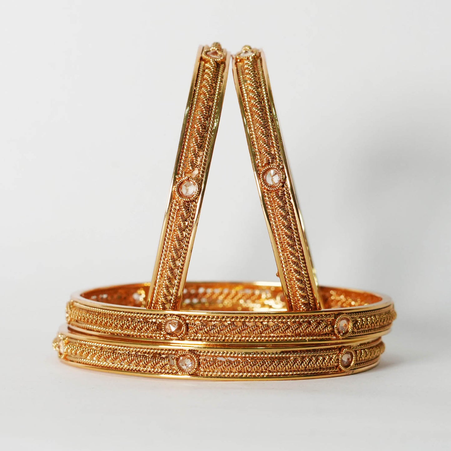 Stylish Design Handcrafted Brass Bracelet Kada for Women & Girl | Perfect for Party & Daily wear