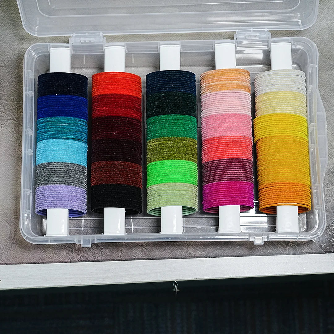 Premium Velvet Metal Bangles Combo for Women & Girls (Pack of 30 Dozen)