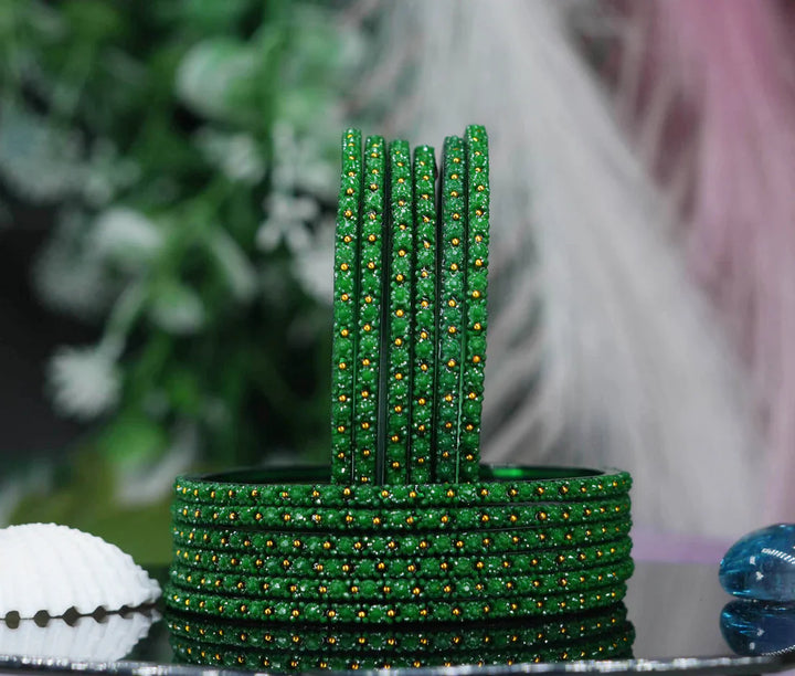 Affordable Green Chudiyan Sets Under ₹299 - The Golden Cascade