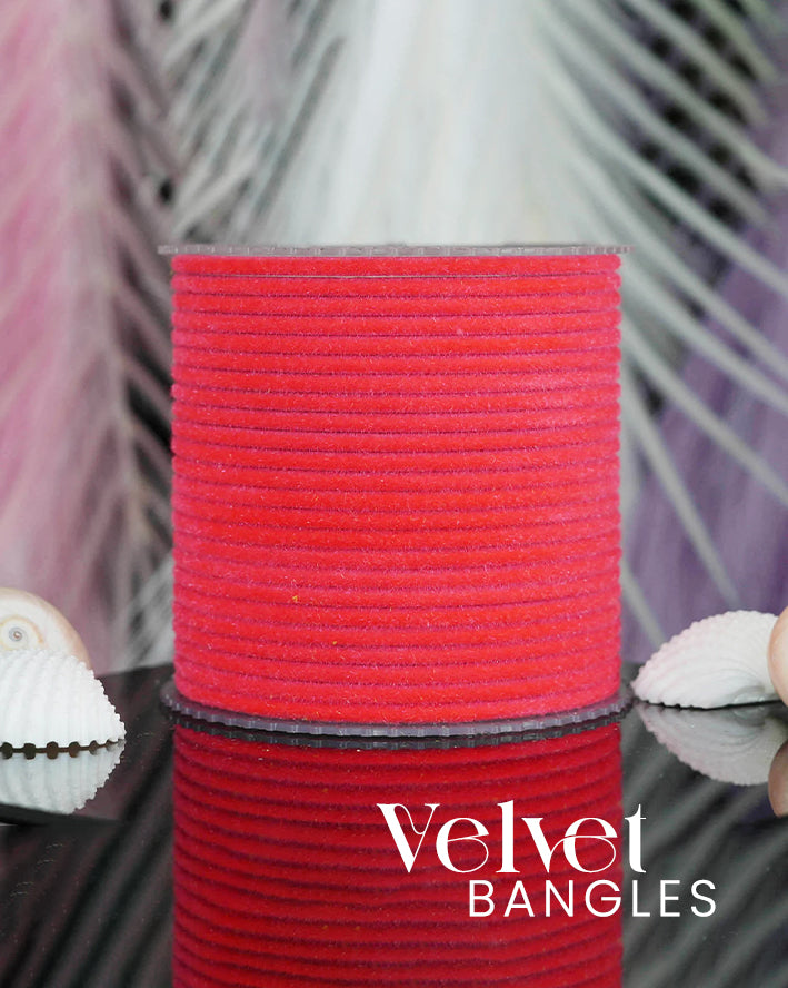 Best Velvet Bangles for Women for Festivals & Special Occasions - The Golden Cascade