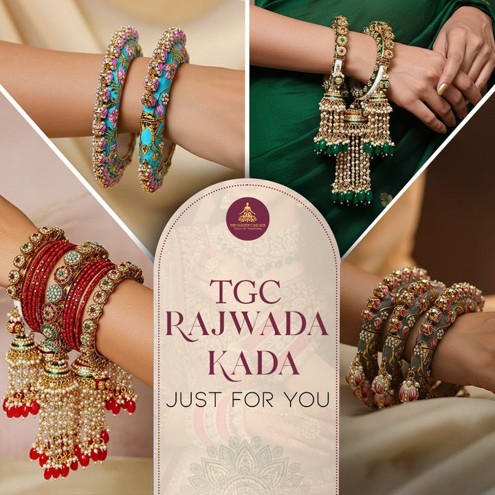 Where to Buy the Best Rajwada Kada with Latkan Online in India (2025 Guide)? - The Golden Cascade