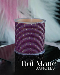 Dot Matte bangle - The Golden Cascade