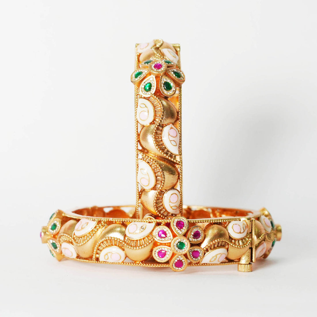 Antique Design Copper Bracelet for Women & Girls, Traditional Indian Jewelry
