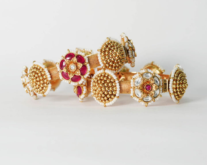 Bracelet for Women & Girls, Antique Design Copper Kada Traditional Indian Jewelry