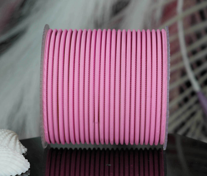 Baby Pink Color Plain Matte Metal Bangles for Women & Girls (Pack of 24)