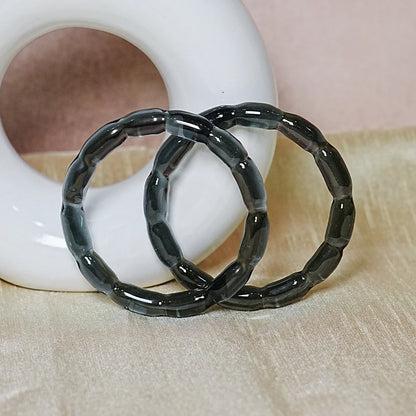 Glossy Finish 'Glosbe Glass Kada' Bangle for Women & Girls (Pack of 2)