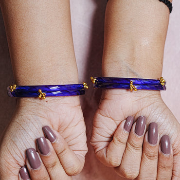 Acrylic kada Bangle for Women & Girls (Pack of 4)