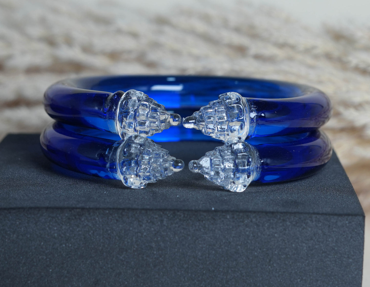 Multiple Color ‘Sriyantra’ Glass Kada Unique Design For Women & Girls (Pack of 2 Kada)