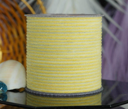 Cream Velvet Metal Bangles for Women & Girls (Pack of 24)