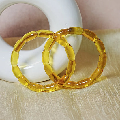 Glossy Finish 'Glosbe Glass Kada' Bangle for Women & Girls (Pack of 2)