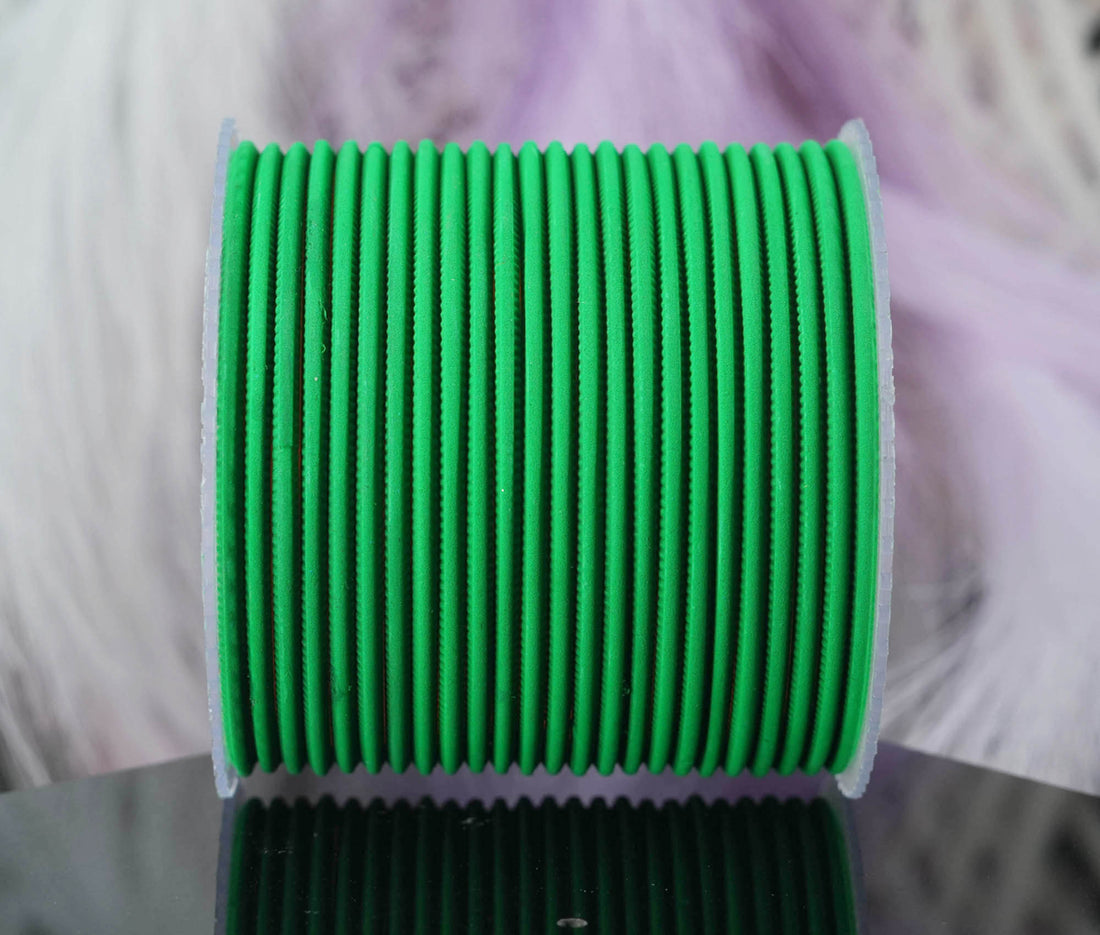 Green Color Plain Matte Metal Bangles for Women & Girls (Pack of 24)