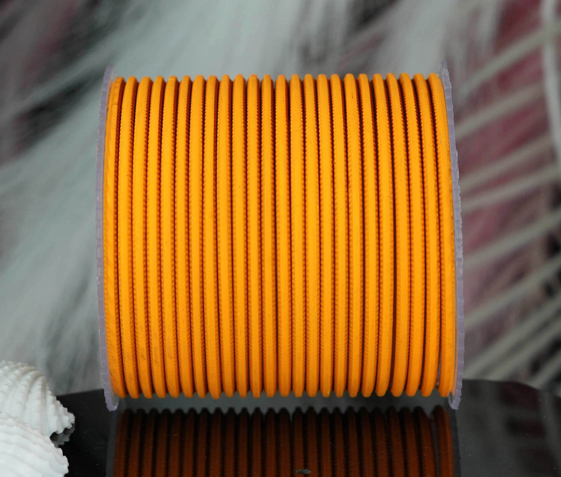 Haldi Color Plain Matte Metal Bangles for Women & Girls (Pack of 24)