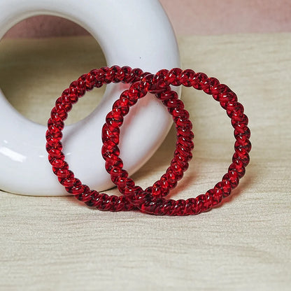 Designer Spiral Pattern Glass Kada Bangles for Women (Pack of 2)