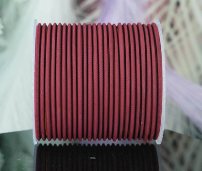 Maroon Color Plain Matte Metal Bangles for Women & Girls (Pack of 24)
