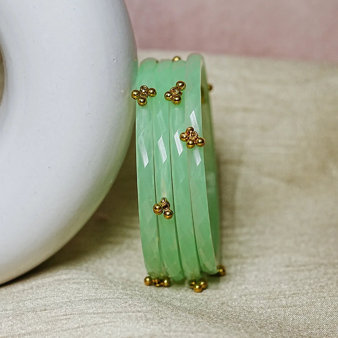 Acrylic kada Bangle for Women & Girls (Pack of 4)