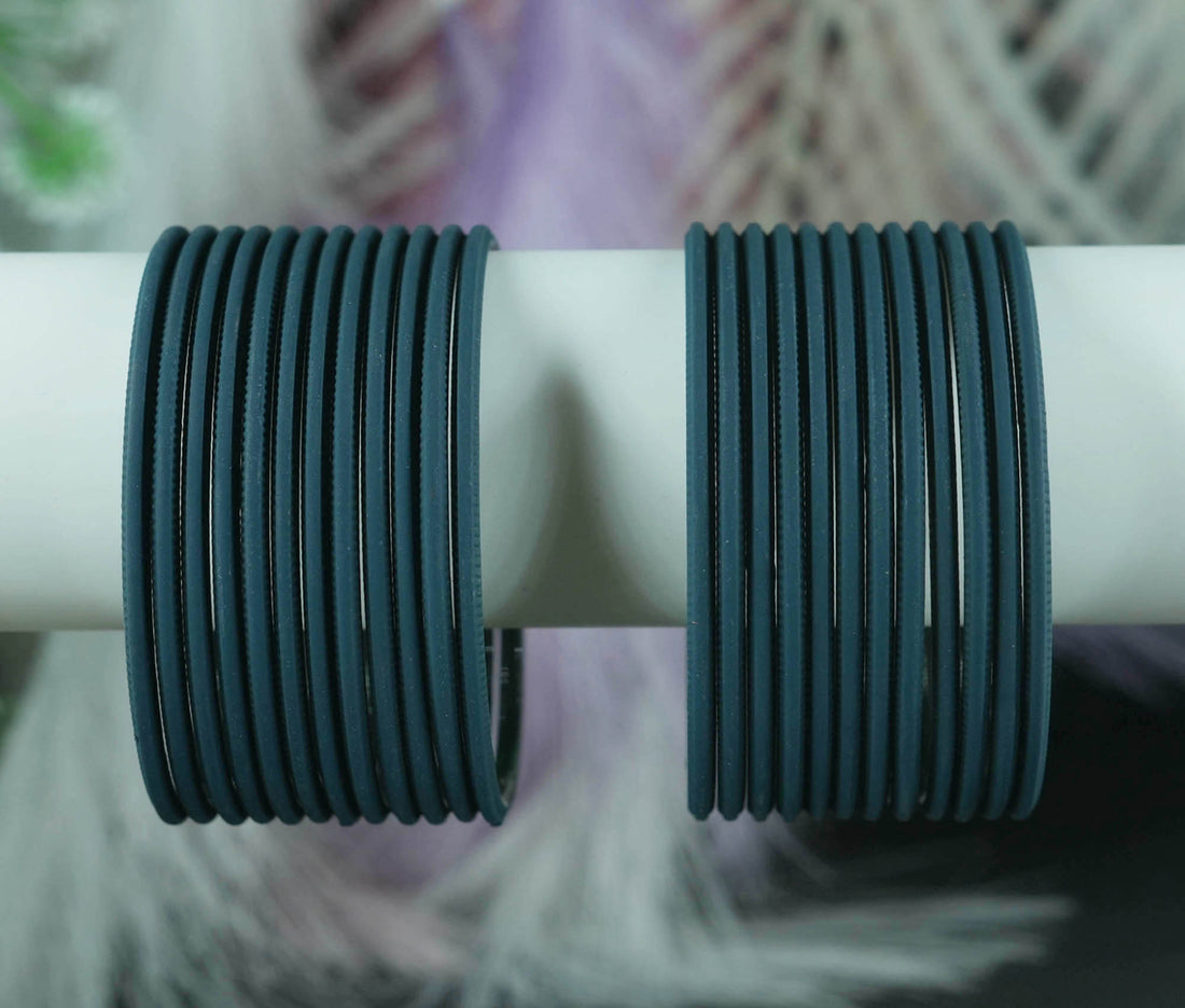 Plain Metal Bangles Set for Women Multiple Color | Matte Finish, Perfect for Weddings, Daily Wear, Traditional Occasions & Party Wear