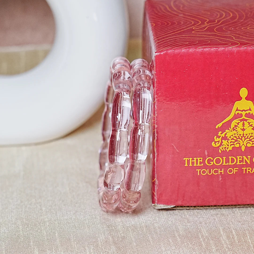 Glossy Finish 'Glosbe Glass Kada' Bangle for Women & Girls (Pack of 2)