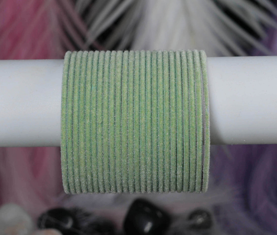 Pista Velvet Metal Bangles for Women & Girls (Pack of 24)