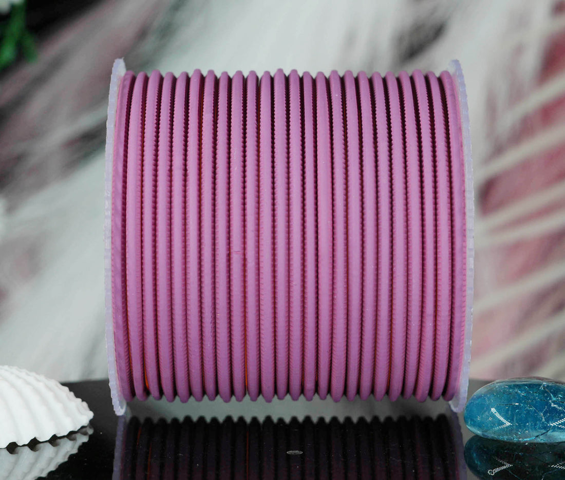 Pyazi Color Plain Matte Metal Bangles for Women & Girls (Pack of 24)