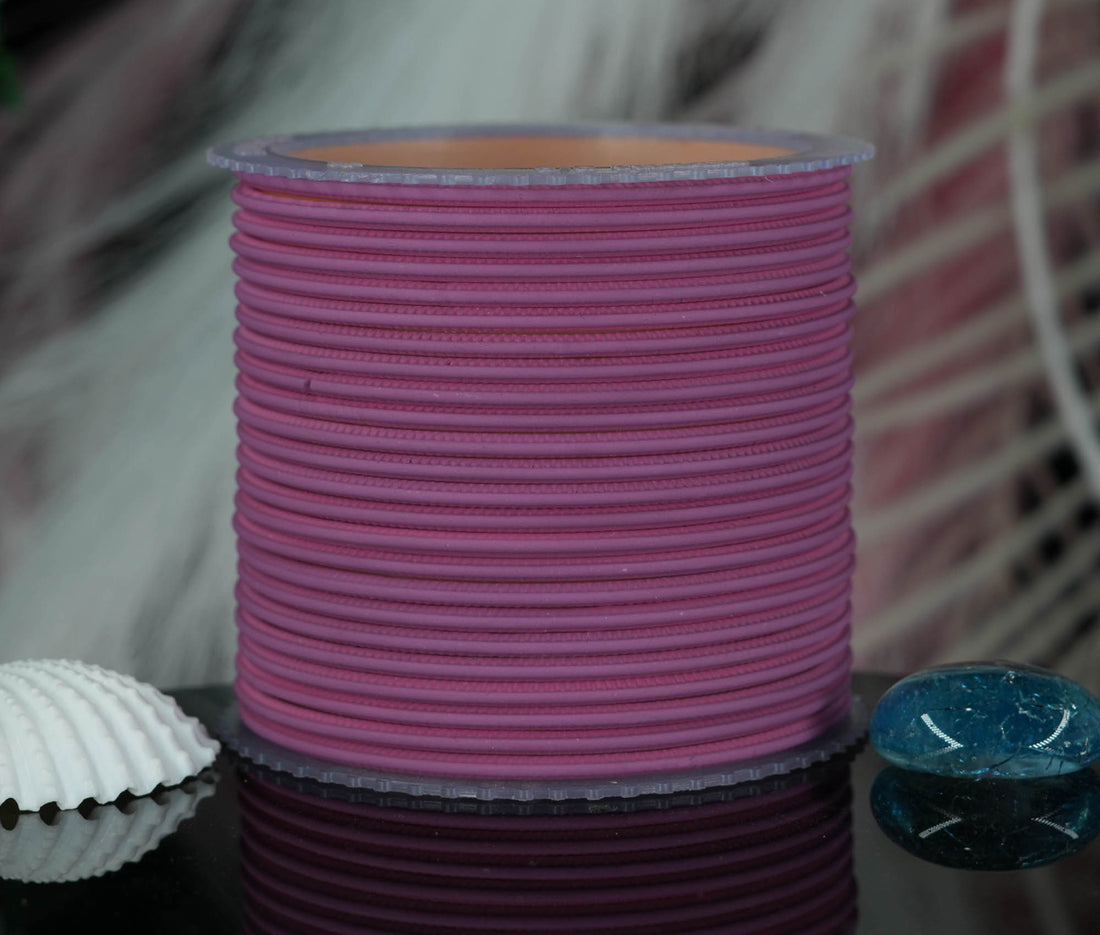 Fancy Plain Metal Bangles Set for Women | Multiple Color Matte Finish, Weddings, Daily Use & Party Wear