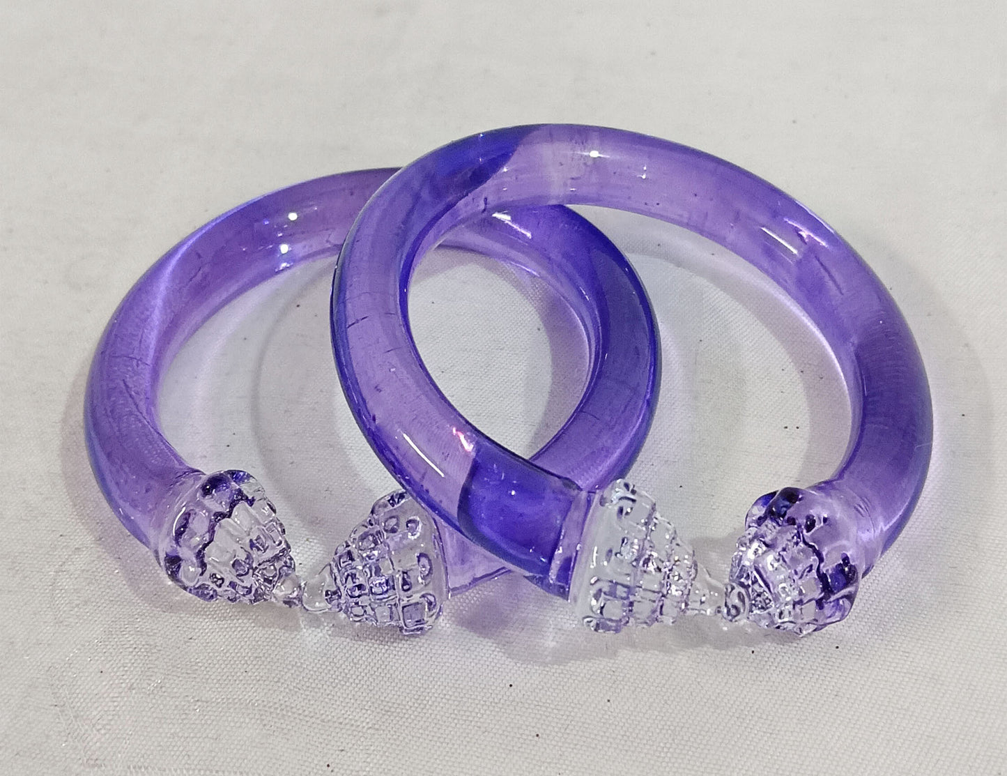 Multiple Color ‘Sriyantra’ Glass Kada Unique Design For Women & Girls (Pack of 2 Kada)