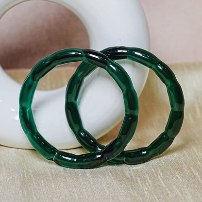 Glossy Finish 'Glosbe Glass Kada' Bangle for Women & Girls (Pack of 2)