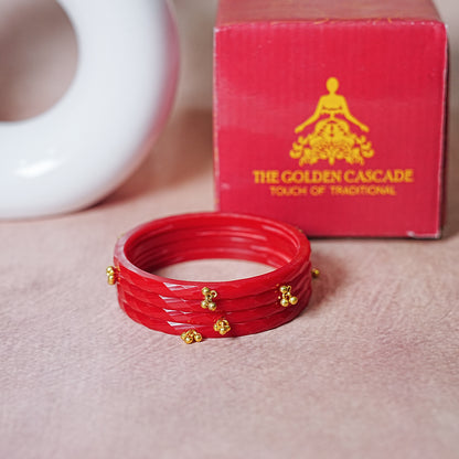 Acrylic kada Bangle for Women & Girls (pack of 4)