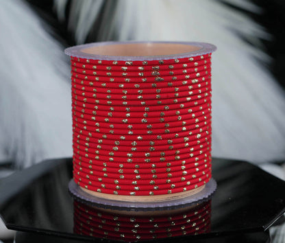 Stylish Metal Bangles for Women – Multiple Color Dot Design Matte Finish for Wedding & Party Wear