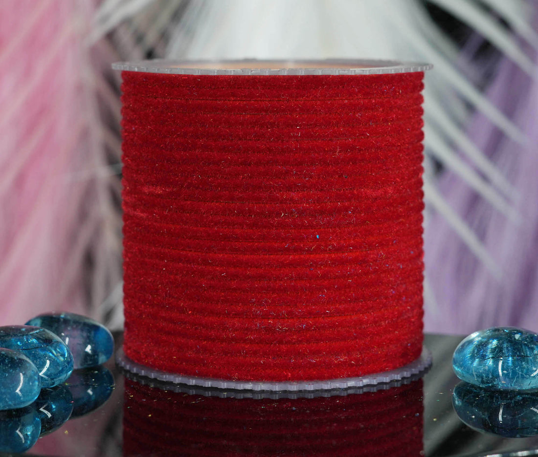 Stylish Traditional Velvet Metal Bangles for Women & Ladies