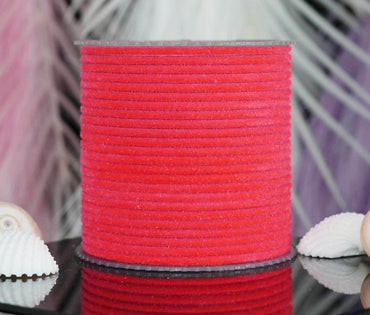 Rose Velvet Metal Bangles for Women & Girls (Pack of 24)