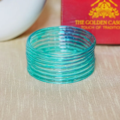 Trendy Acrylic Bangles Glossy & Smooth Finish for Women (Pack of 8)