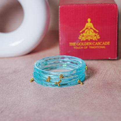 Acrylic kada Bangle for Women & Girls (pack of 4)