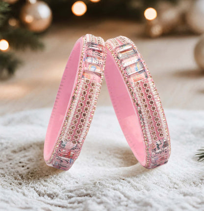 Women’s Glass Kada Bangles (Pack of 2)