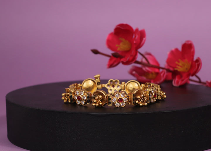 Stylish Bracelet for Women & Girls with Golden Finish | Perfect for Everyday Wear & Parties