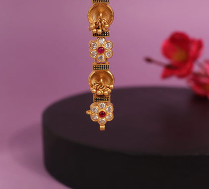 Stylish Bracelet for Women & Girls with Golden Finish | Perfect for Everyday Wear & Parties