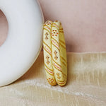 Trendy Lightweight Acrylic Kada Bangle for Women & Girls (Pack of 2)