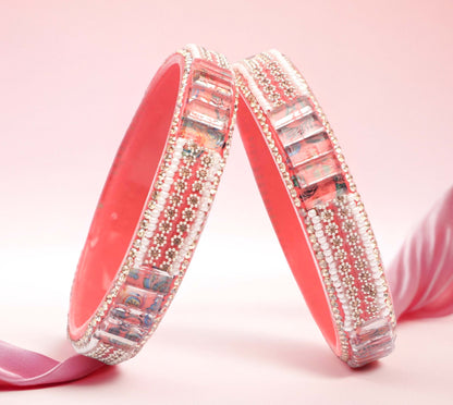 Women’s Glass Kada Bangles (Pack of 2)