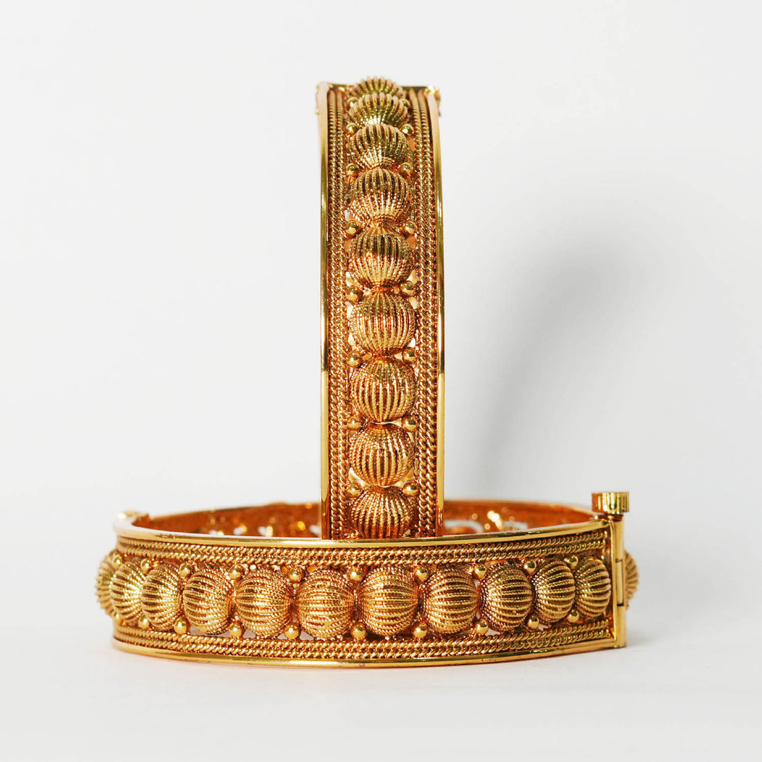 Antique Ball Design Copper Kada for Women & Girl | Handcraft Bracelet Perfect for Party & Daily wear