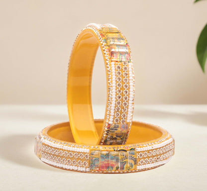Women’s Glass Kada Bangles (Pack of 2)
