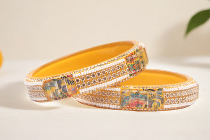 Women’s Glass Kada Bangles (Pack of 2)