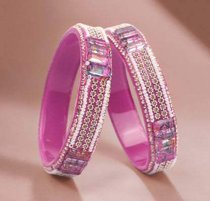 Women’s Glass Kada Bangles (Pack of 2)