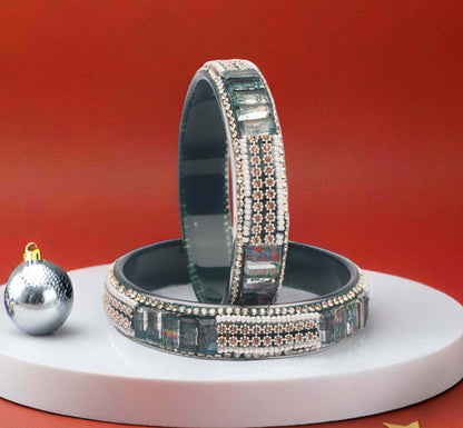 Women’s Glass Kada Bangles (Pack of 2)