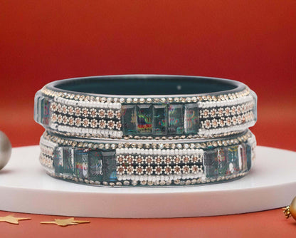 Women’s Glass Kada Bangles (Pack of 2)